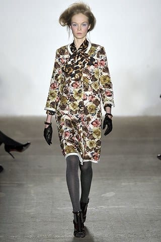 THAKOON — Silk padded coat (4/4)