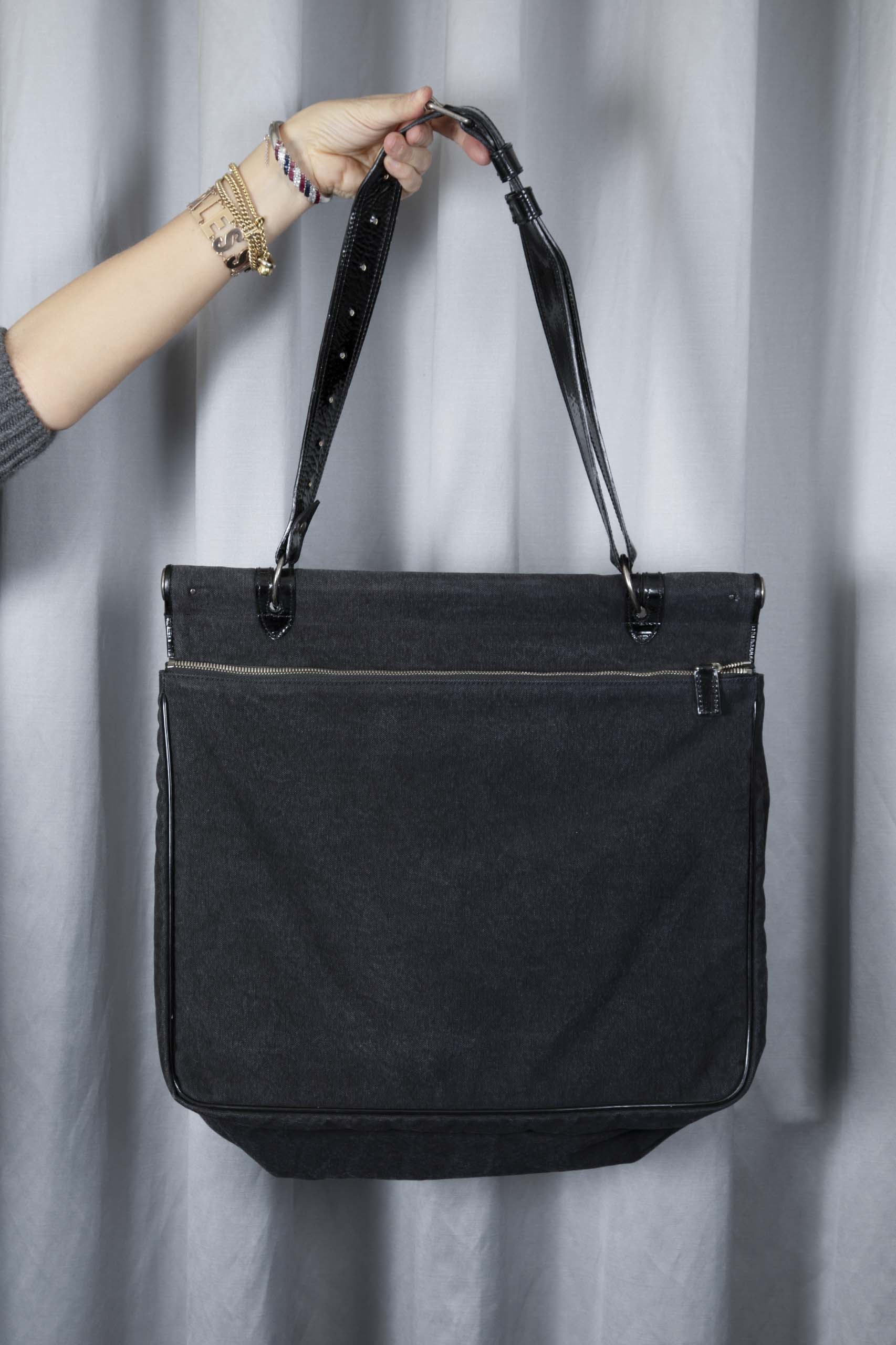 DRIES VAN NOTEN — Sequined denim shoulder bag (2/4)