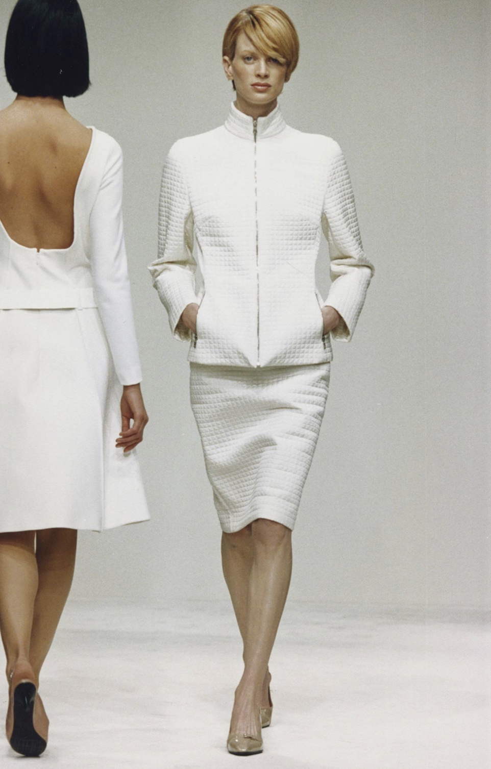 PRADA — Quilted nylon pencil skirt (5/5)