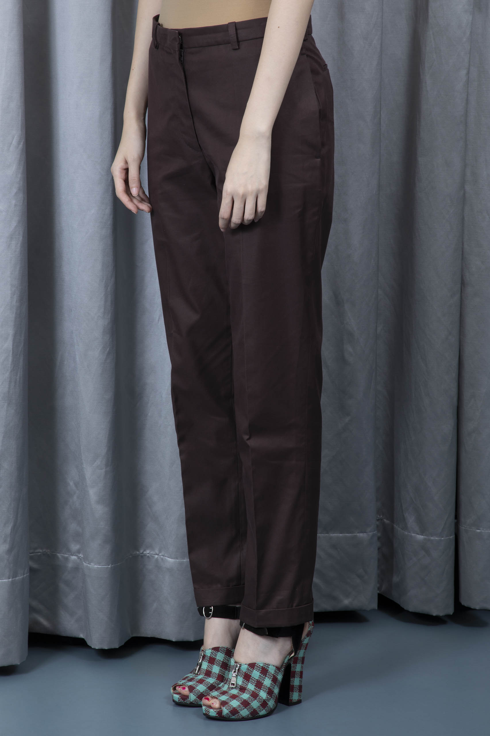HERMÈS — Cotton cigarette pants (2/4)