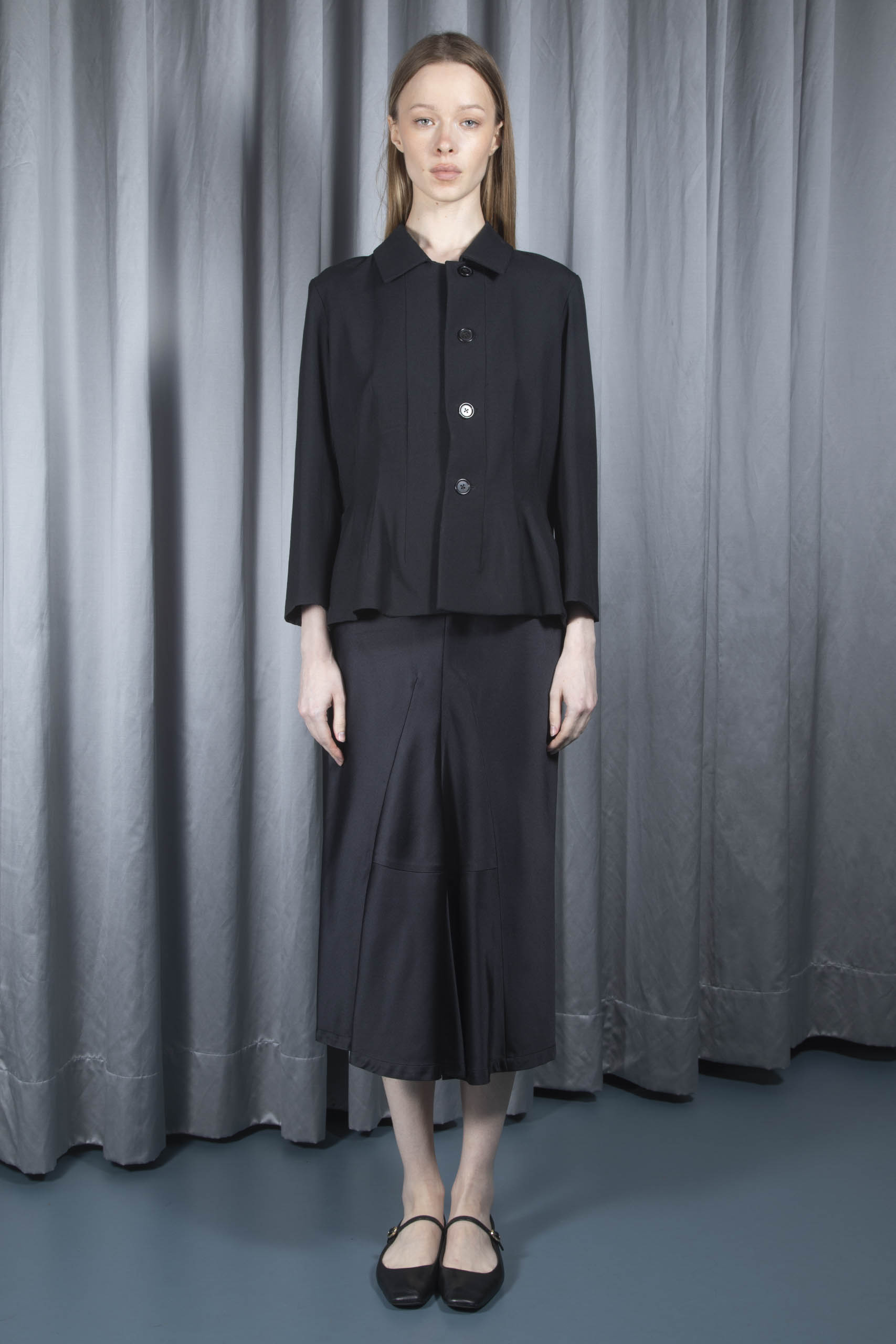 JUNYA WATANABE — Silk satin mermaid skirt (5/5)
