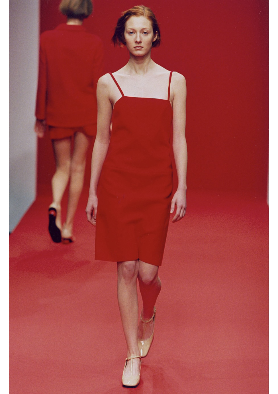 MIU MIU — Felt cloth dress (4/4)