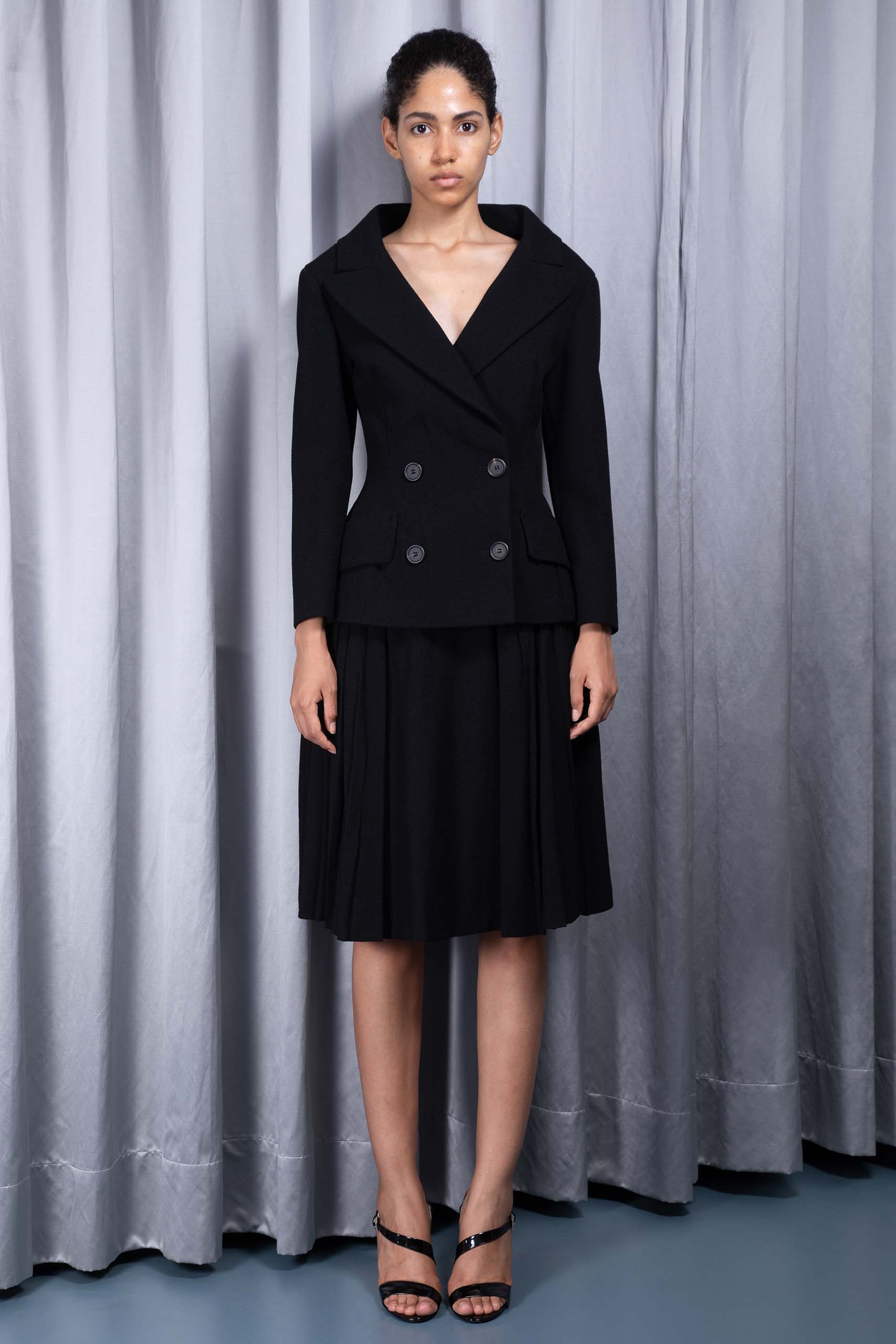 PRADA — Wool crêpe two-piece